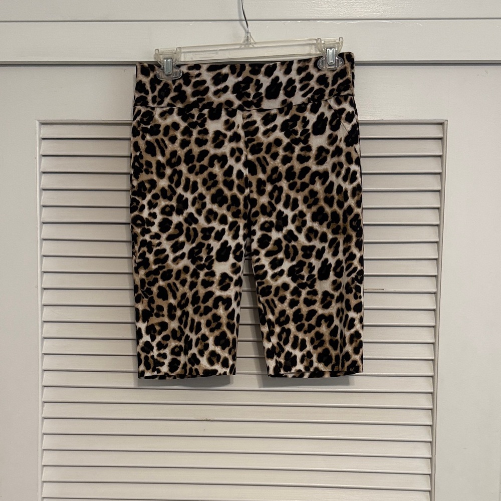 New York & Company Leopard Print Shorts